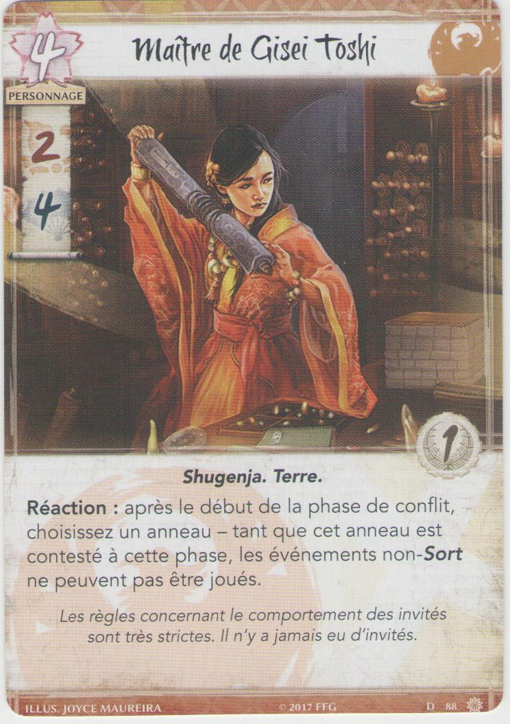 Maître de Gisei Toshi